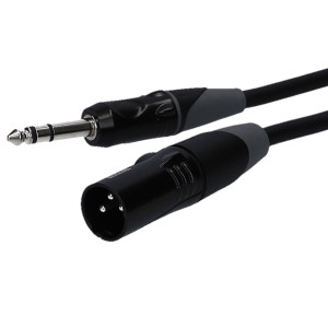 Mikrofonkabel Enova Xlr M - Jack St 1m