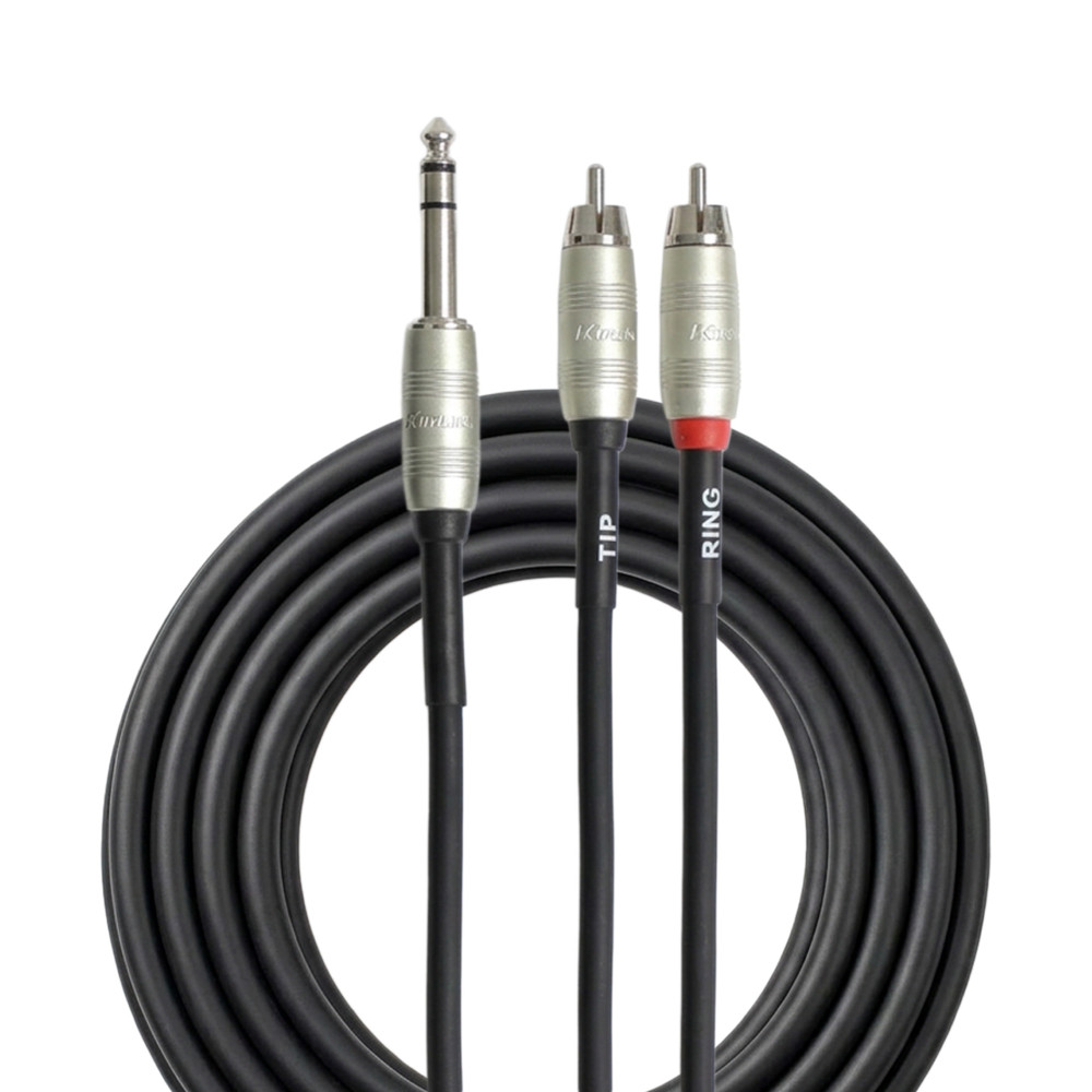 Cable Patch Y Kirlin 2xrca-jack 3.5 Nr