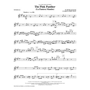 The Pink Panther - Bb Tenor Saxophone