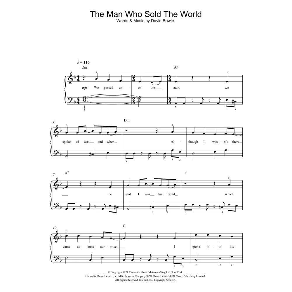 The Man Who Sold The World