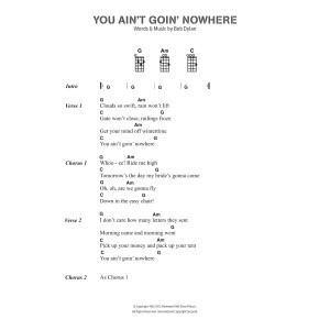 You Ain't Goin' Nowhere