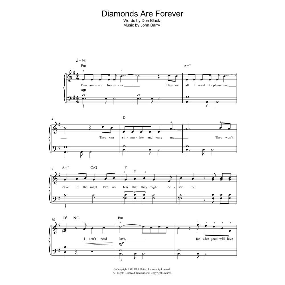 Diamonds Are Forever