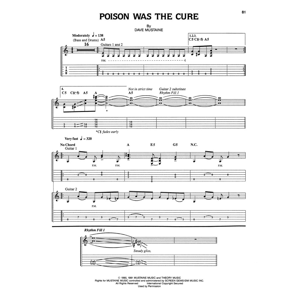 Poison Was The Cure