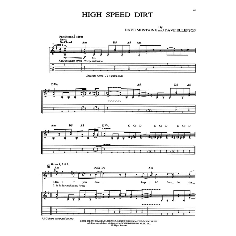 High Speed Dirt