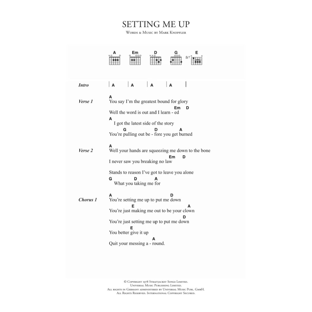 Setting Me Up