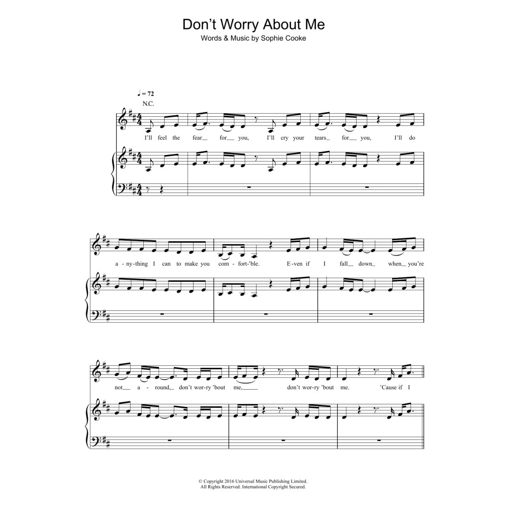Don't Worry About Me