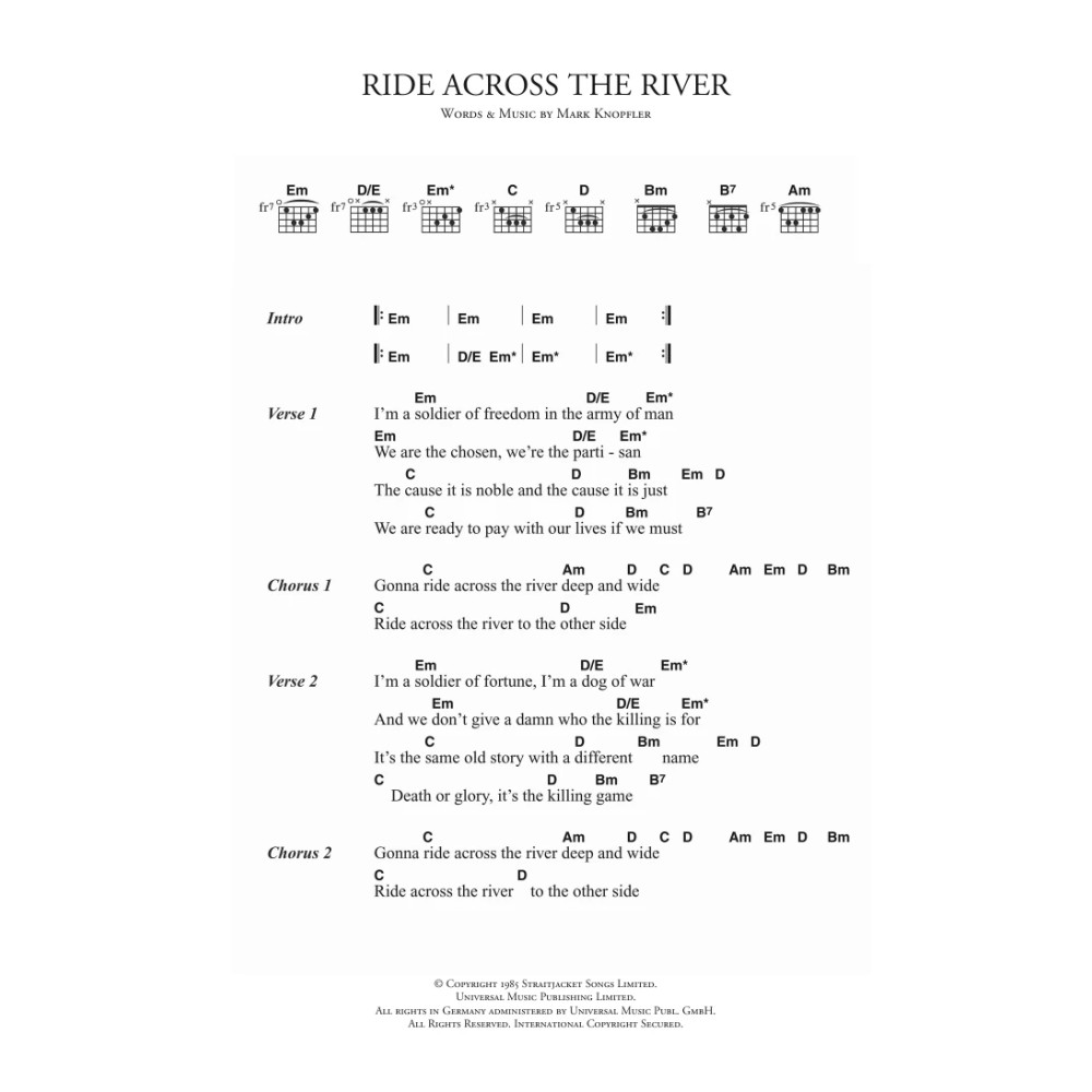 Ride Across The River