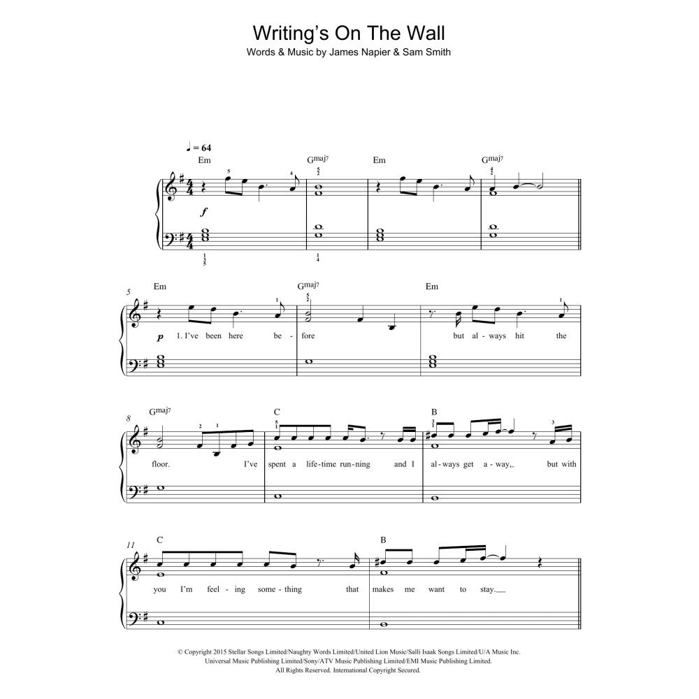 Writing's On The Wall