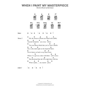 When I Paint My Masterpiece