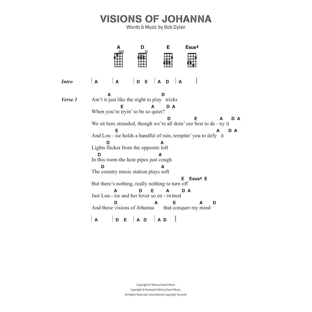 Visions Of Johanna