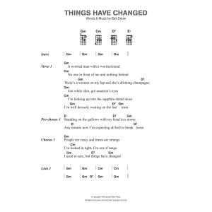 Things Have Changed