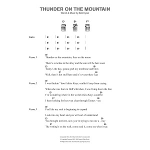 Thunder On The Mountain