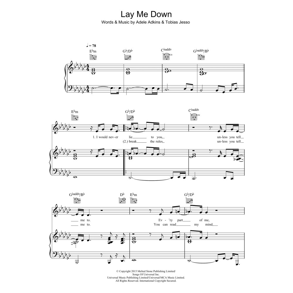 Lay Me Down
