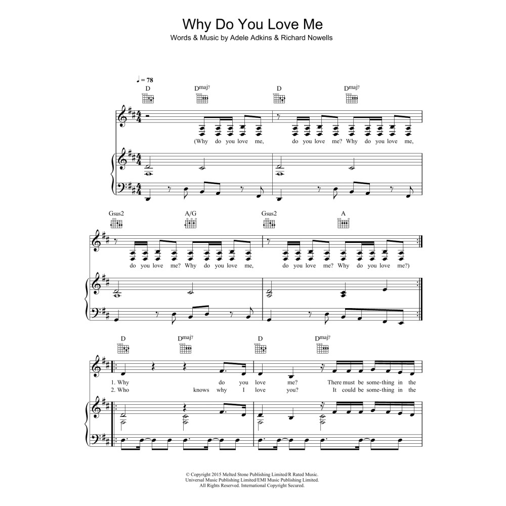 Why Do You Love Me