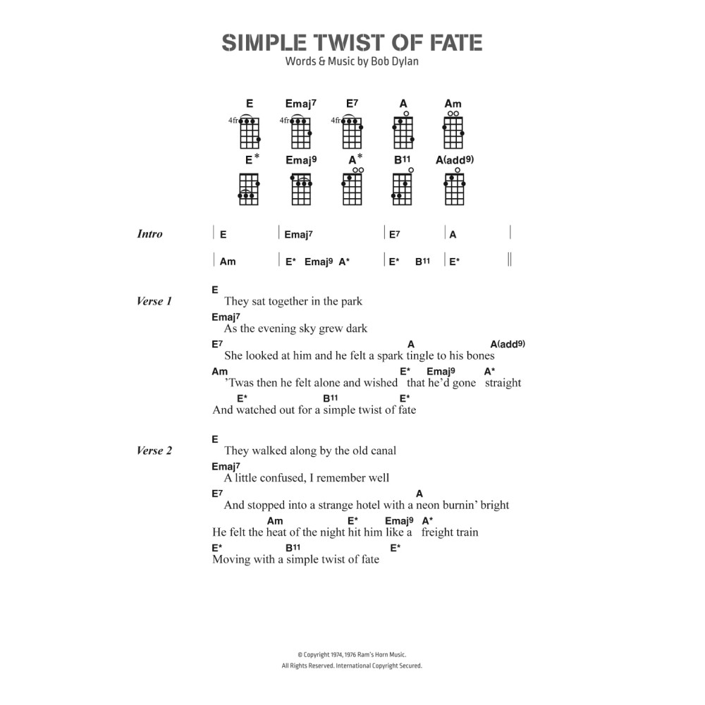 Simple Twist Of Fate