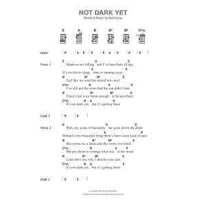 Not Dark Yet