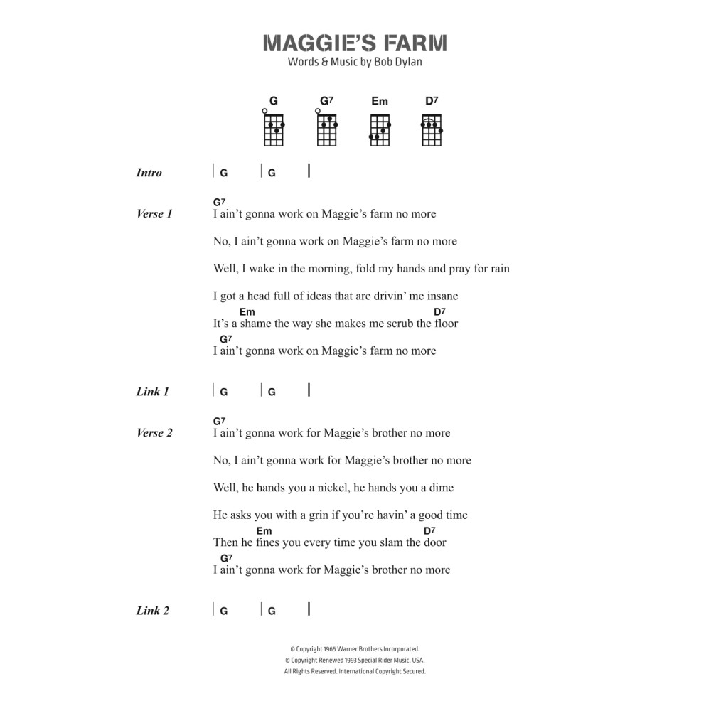 Maggie's Farm