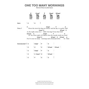 One Too Many Mornings