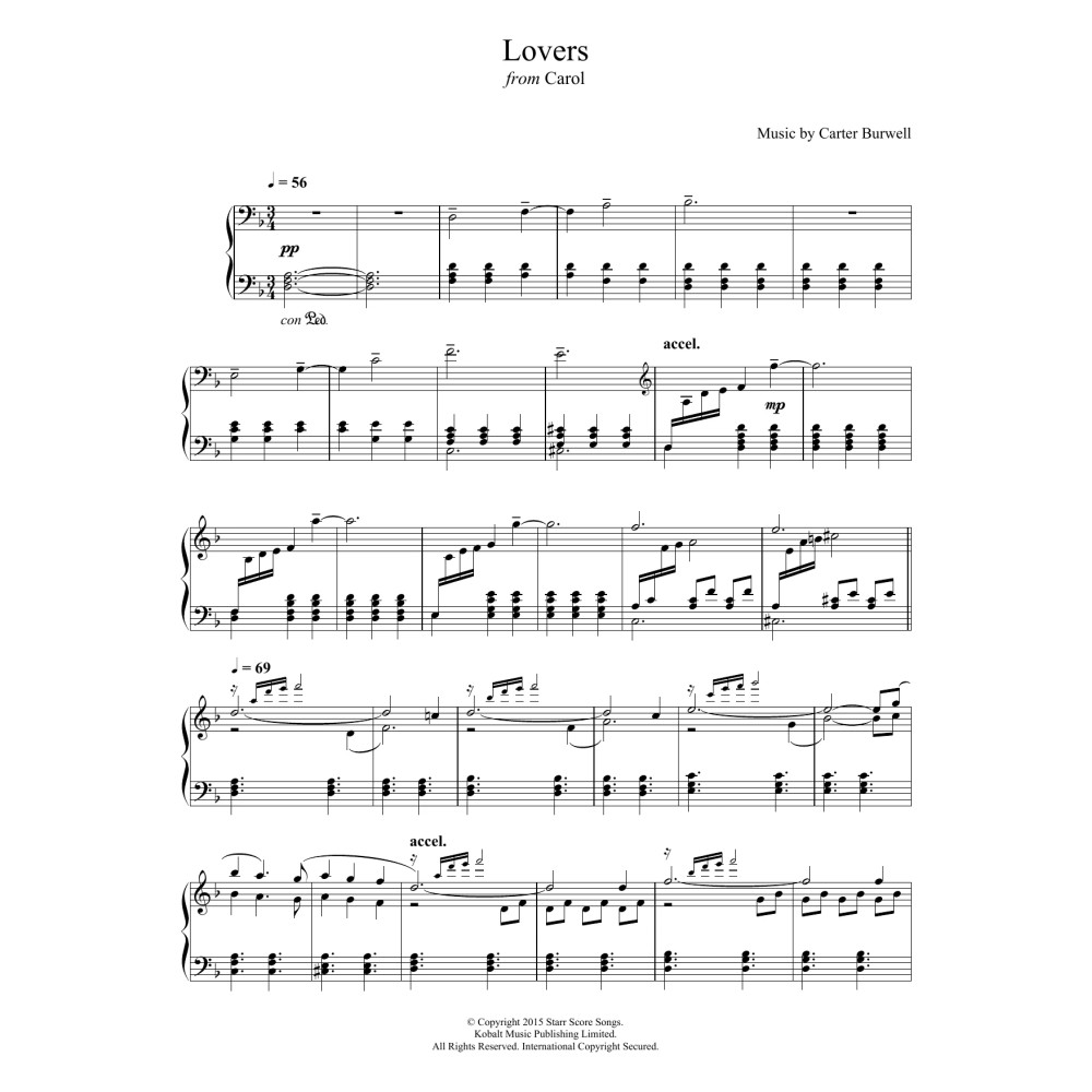 Lovers (from 'Carol')