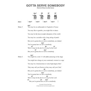 Gotta Serve Somebody