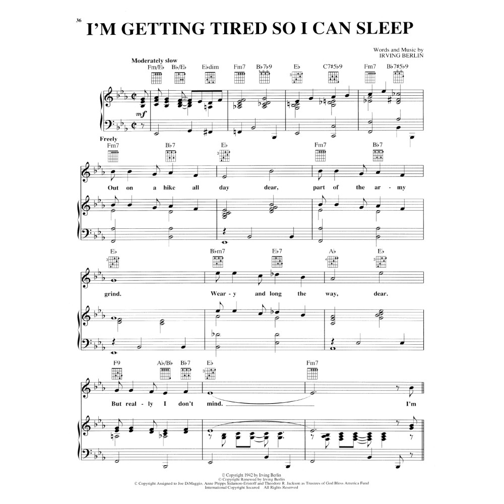I'm Getting Tired So I Can Sleep