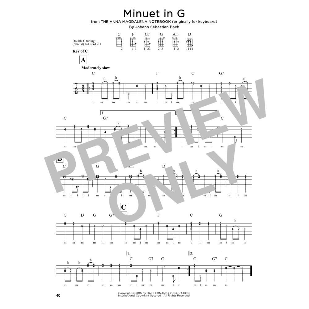 Minuet In G