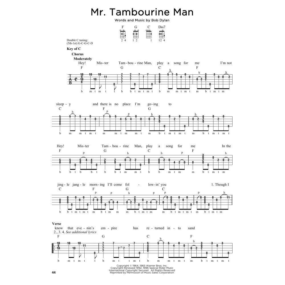 Mr. Tambourine Man