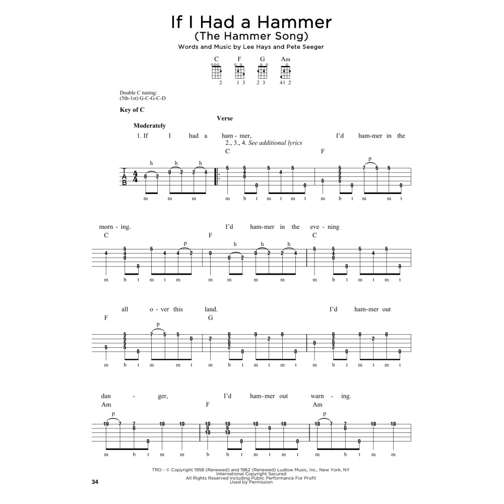 If I Had A Hammer (The Hammer Song)