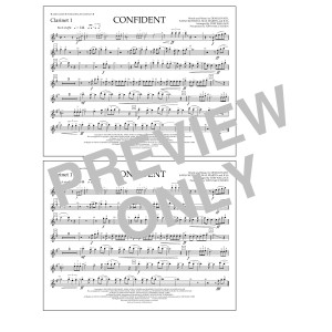 Confident - Clarinet 1