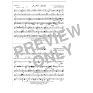 Confident - Clarinet 2