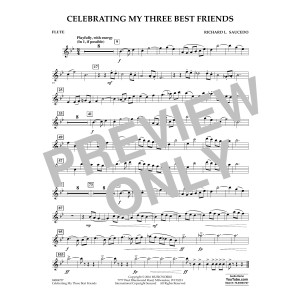 Celebrating My Three Best Friends - Flute