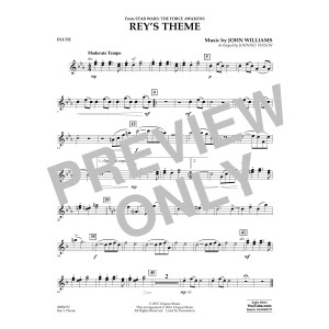 Rey's Theme (from Star Wars: The Force Awakens) - Flute