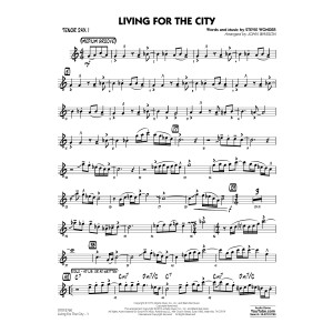 Living for the City - Tenor Sax 1