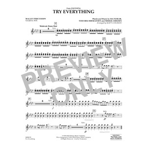 Try Everything (from Zootopia) - Mallet Percussion