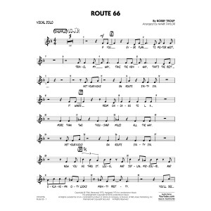 Route 66 (Key: F) - Vocal Solo