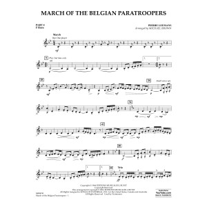March of the Belgian Paratroopers - Pt.4 - F Horn