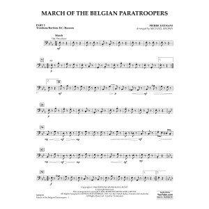 March of the Belgian Paratroopers - Pt.5 - Trombone/Bar. B.C./Bsn.