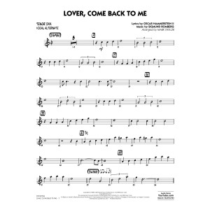 Lover Come Back to Me (Key: B-Flat) - Tenor Sax Solo (Vocal Alt)