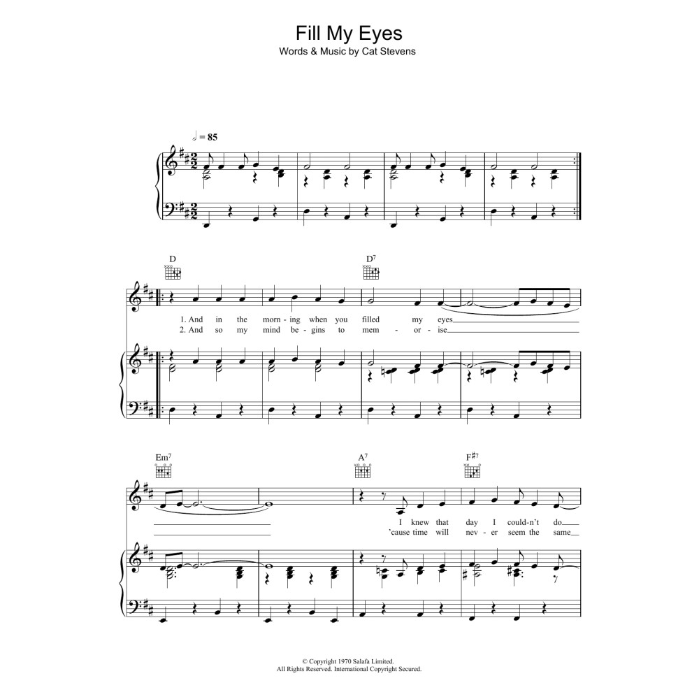 Fill My Eyes