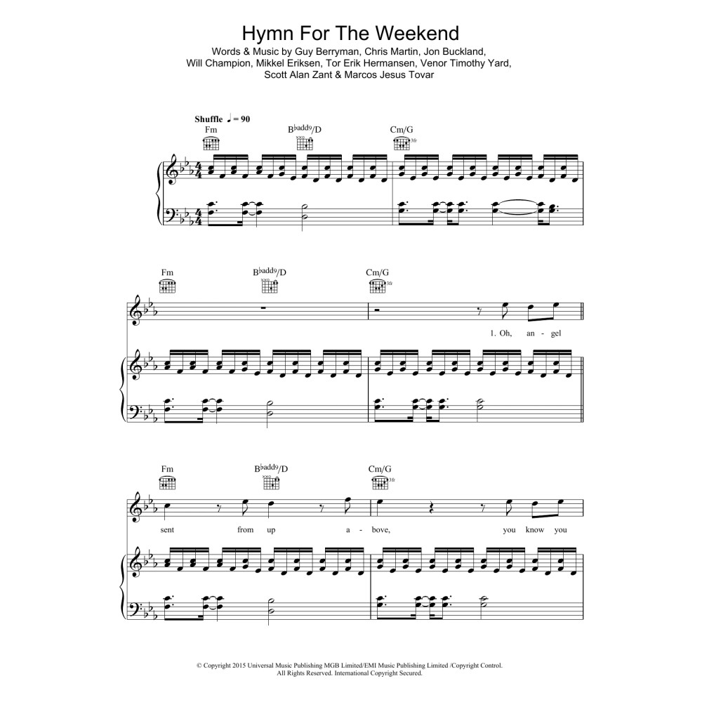 Hymn For The Weekend