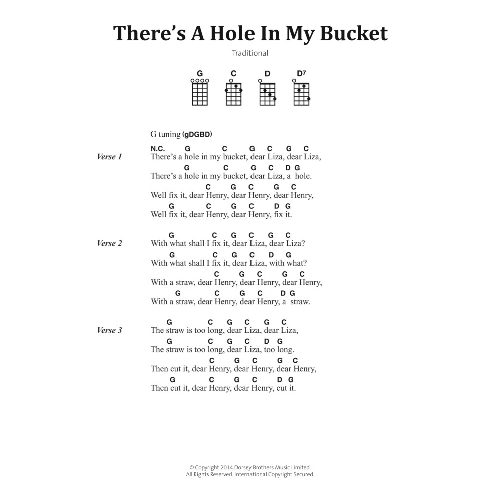 There's A Hole In My Bucket