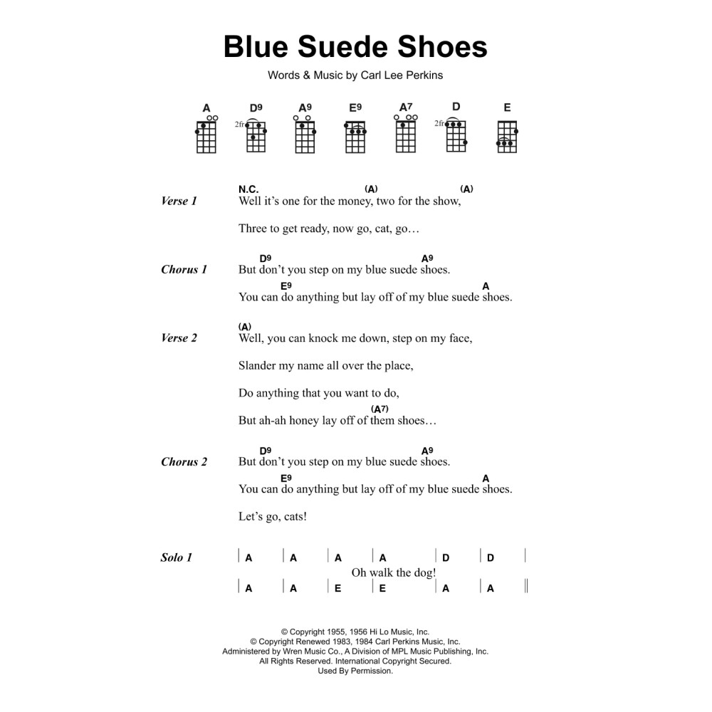 Blue Suede Shoes
