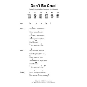 Don't Be Cruel