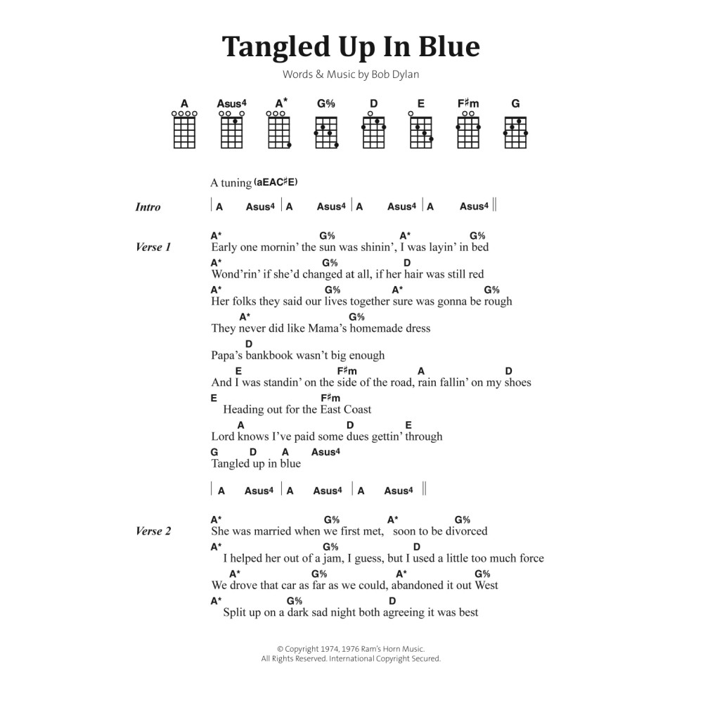 Tangled Up In Blue