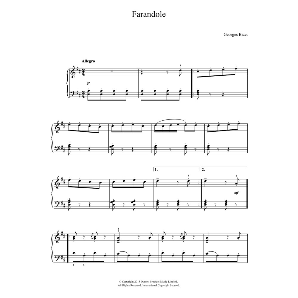 Farandole (from 'L'Arlesienne')
