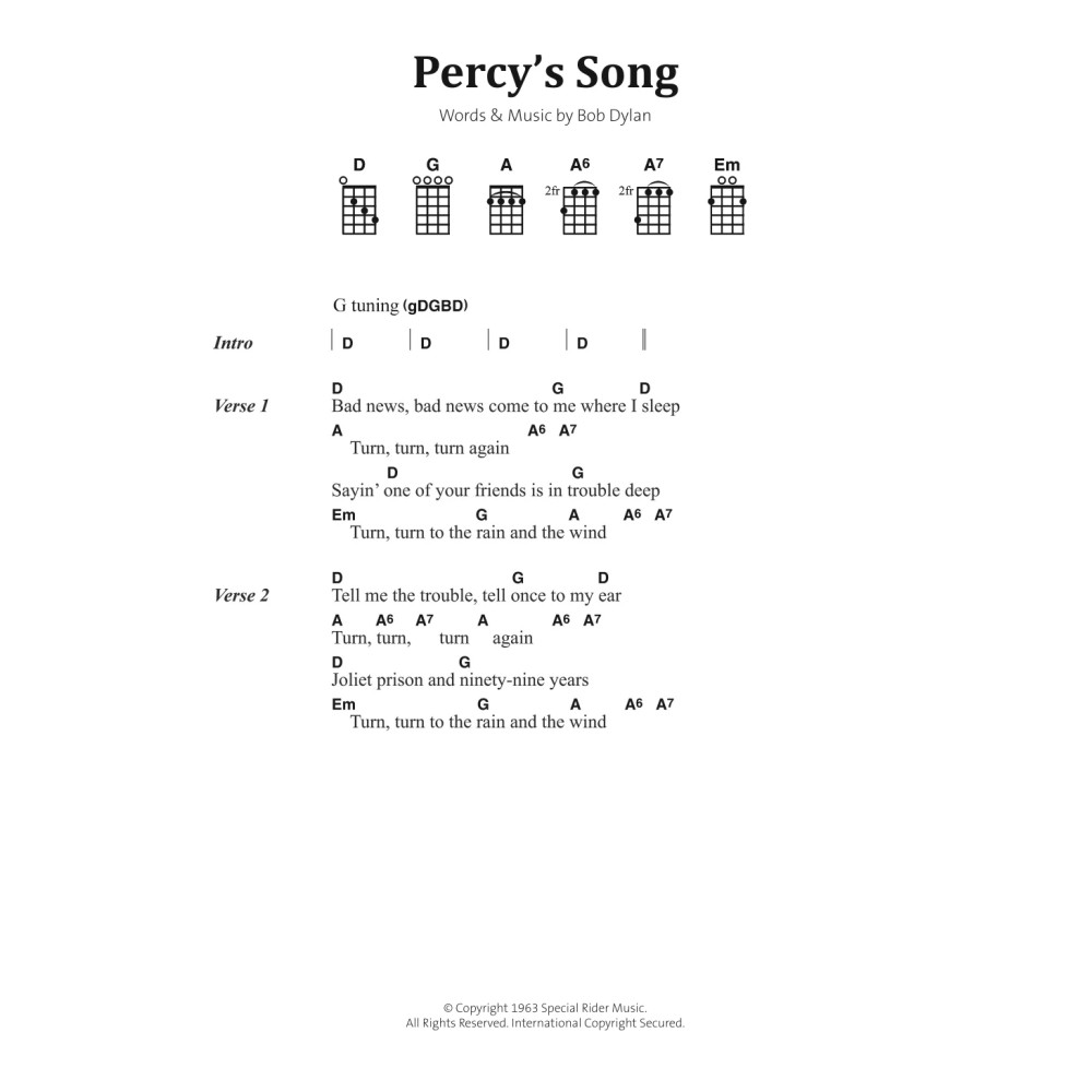 Percy's Song