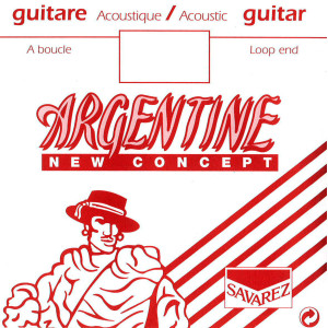 Argentinische Saite Mi6 mit Schlaufe Lt