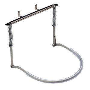Vernickelter KM-Mundharmonika-Halter