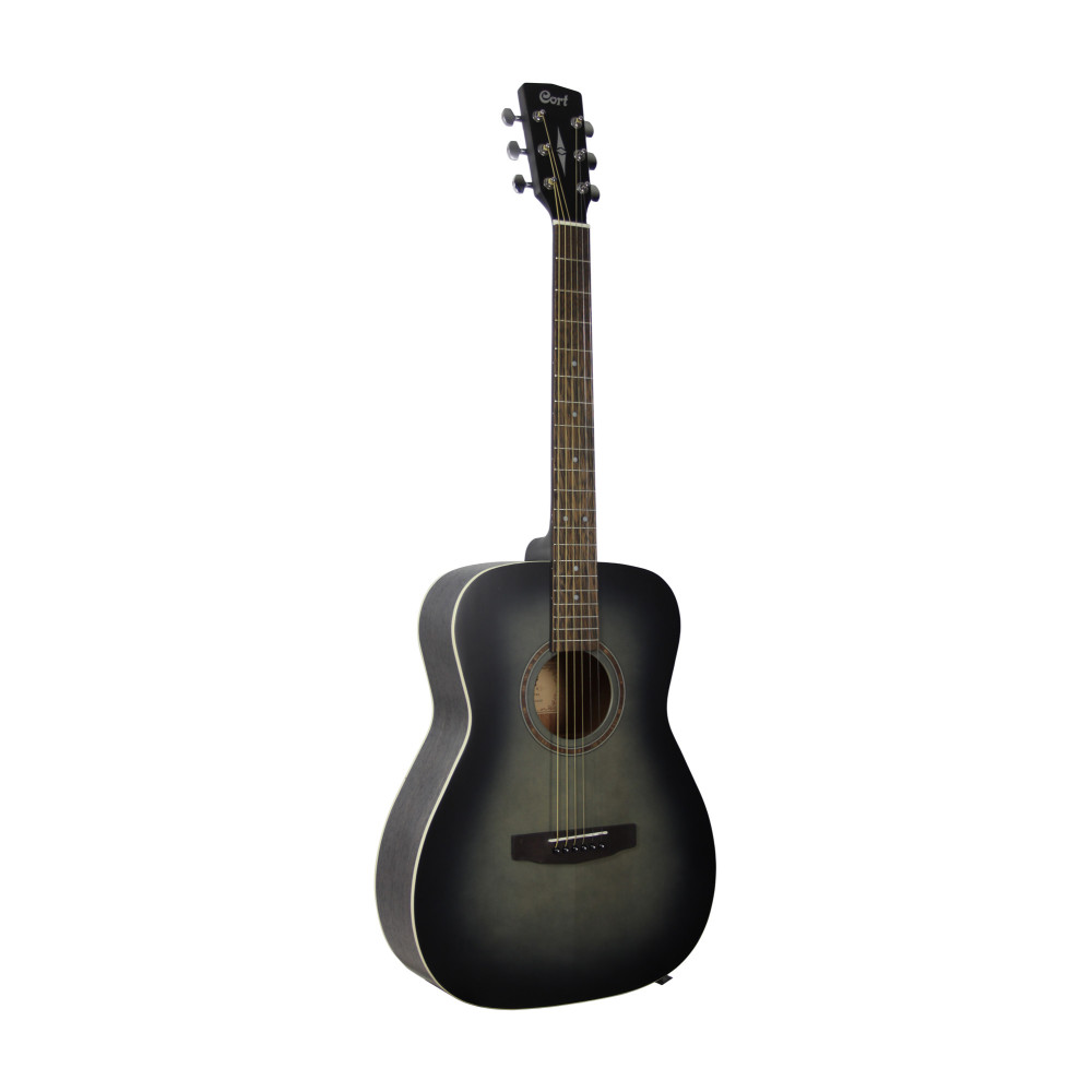 Cort Gitarre Af550 Schwarz Offene Poren