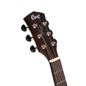 Cort Core-OC Akustikgitarre Fichte Mahagoni Schwarz